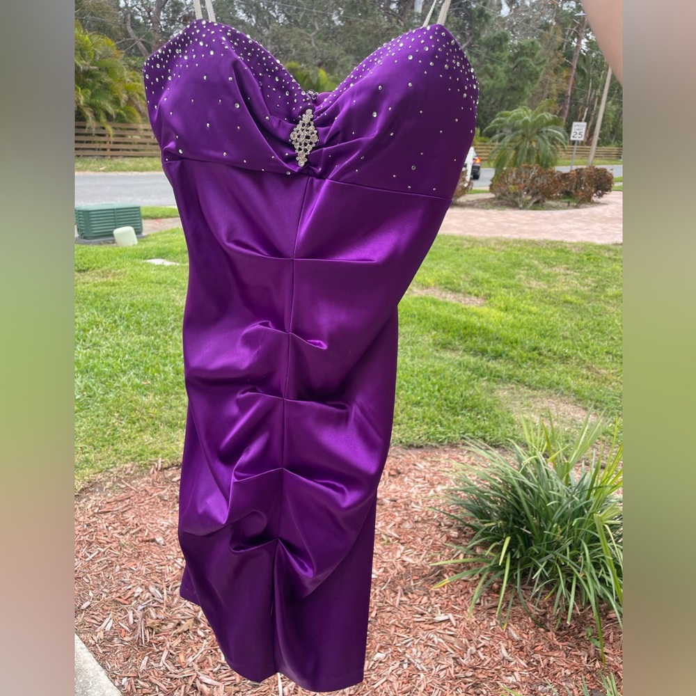 Junior Purple Formal/Homecoming Dress